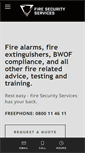 Mobile Screenshot of firesecurity.co.nz